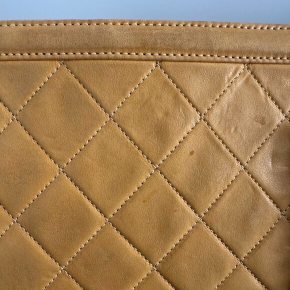 Authentic Chanel Quilted Leather Shoulder Bag – Mustard Yellow - Picture 3 of 16